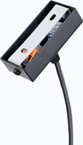 Lustră neagră LED din metal Nebula – Sollux