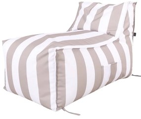 Beanbag pentru grădină alb-gri – Bonami Essentials