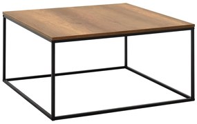 Masă de cafea Shepolendo 2 (nuc + negru). 1108522