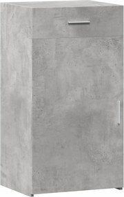 vidaXL Dulap, gri beton, 50x42,5x93 cm, lemn prelucrat