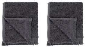 Prosoape gri-închis 2 buc. din bumbac 30x50 cm FRINO – Blomus