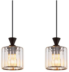 Lustră pe cablu Globo 15742-4 JORDANA 4xE27/60W/230V