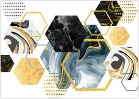 Tablou - Poligon (70x50 cm)