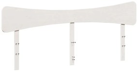 844766 vidaXL Tăblie de pat, alb, 180 cm, lemn masiv de pin