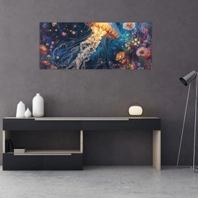 Tablou - Meduză magică (120x50 cm)