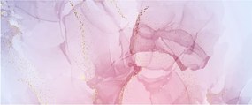Tablou - Pete roz (120x50 cm)