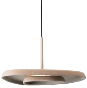 Lustră LED pe cablu MAXLIGHT P0561 DEUX LED/5W/230V bej/gri