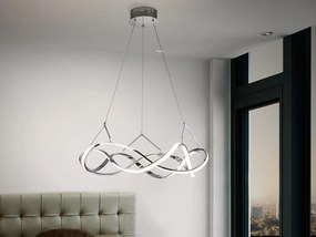Lustra LED design ultra-modern Molly crom SV-763824