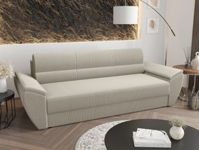 Canapea trei locuri Radiant Bis (crem deschis). 1056844