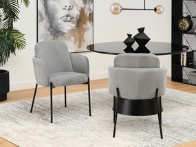 Scaun Omar (gri + negru). 1111235