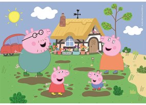 Purcelușa Peppa Puzzle Clementoni de 30 piese