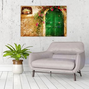 Tablou - Ușă veche (90x60 cm)