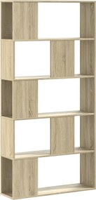 vidaXL Bibliotecă cu 5 niveluri stejar sonoma 80,5x23,5x162,5 cm lemn