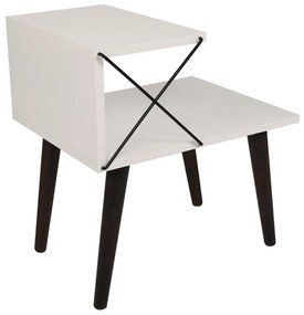 Măsuță de noptieră Cross White