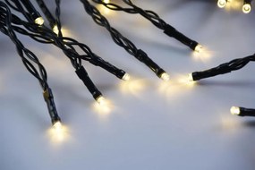 Lanț luminos în formă de con, 280 LED-uri, alb cald