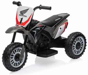 Motocicletă electrică Baby Mix Honda CRF450R, gri