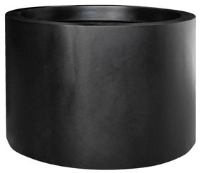 Ghiveci Jumbo Max inaltime medie, culoare negru, marimi multiple - PotteryPots mărimea: L - v. 60 cm, ⌀ 90 cm
