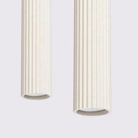 Lustră pe cablu Sollux SL.1593 KARBON 2xGU10/10W/230V crem