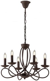 Candelabru design clasic GINEVRA, 56cm, corten I-GINEVRA-6 FE