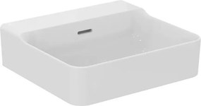 Lavoar suspendat Ideal Standard Atelier Conca 50 cm alb lucios cu preaplin