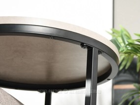 Măsuță de cafea Corden (beton + negru). 1111587