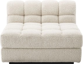 Canapea, Modul centru design elegant LUX Dean middle, boucle crem 115516 HZ