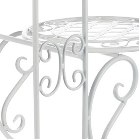 Suport pentru flori Svenbreen alb, 60,5 x 24 x 65cm