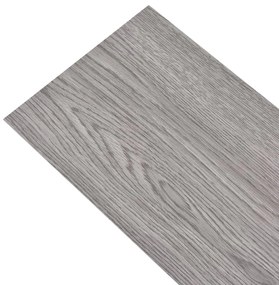 245176 vidaXL Plăci de pardoseală autoadezive, gri închis, 5,02 m², 2 mm, PVC