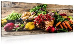 Tablou fructe și legume proaspete