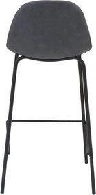 Scaun de Bar Zara - Metal Maro Inchis Lungime(45 cm) x Latime(45 cm) x Inaltime(86.5 cm)