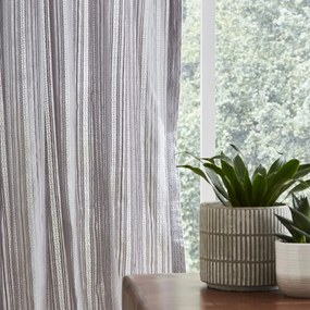 Draperie gri 229x140 cm Zofia Broderie Anglaise - Pineapple Elephant
