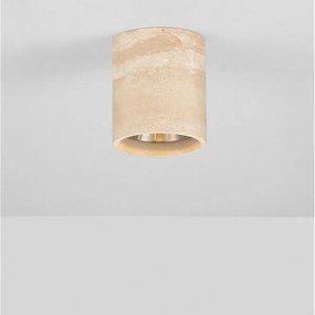Spot LED aplicat pentru exterior din travertin IP65 Balma