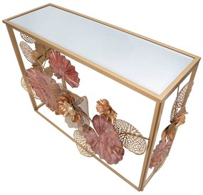 Masă consolă portocalie 41.5x114 cm Glam Redy – Mauro Ferretti