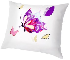 Set 2 huse de perna LILA BUTTERFLY 40x50 cm