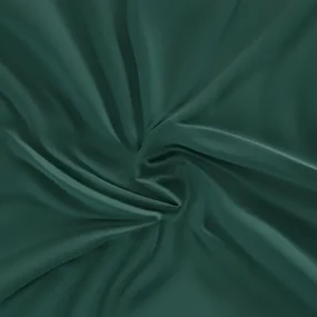 Kvalitex Satin foaie cu elastic verde închis, 140 x 200 cm