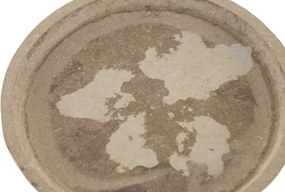 Platou decorativ aspect de piatră maro din MDF , "Terrano"