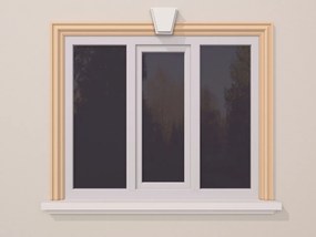 Ancadrament fereastra exterior FP116 dimensiuni 120x40x2000mm
