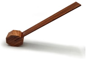 Veioză maro LED (înălțime 38 cm) Octagon One – Gingko