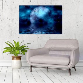 Tablou Luna deasupra mării (90x60 cm)