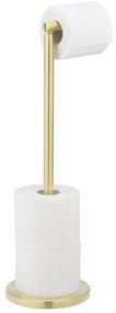 WENKO 25791100 - Suport pentru hârtie igienică 21x55 cm auriu/argintiu