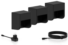 SET 3x aplică LED de exterior Philips GRITS LED/1,5W/24/230V IP44