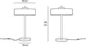 Veioza, Lampa de masa din alama Elegant Design