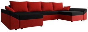 Colțar Memphis 105Cutie de pat, 316x138x82cm, 108 kg, Picioare: Plastic