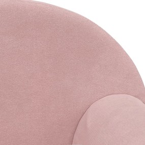 Canapea pentru copii, roz, plus moale