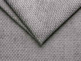 Pat matrimonial gri tapițat fără tăblie 160x200 cm Whale – Micadoni