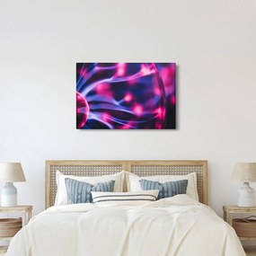 Tablou abstract mov (90x60 cm)