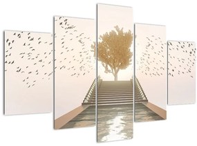 Tablou - Pod spre necunoscut (150x105 cm)