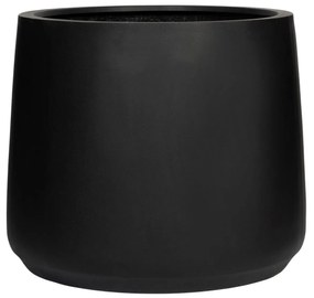 Ghiveci Jumbo Patt, culoare negru, mai multe dimensiuni - PotteryPots Mărime: M - v. 97 cm, ⌀ 119 cm