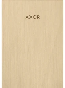 Placa superioara decorativa bronz periat pentru baterie bideu Hansgrohe Axor MyEdition Bronz periat