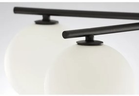 Jupiter 2049 - Lustră aplicată PRATO 5xG9/14W/230V negru/alb